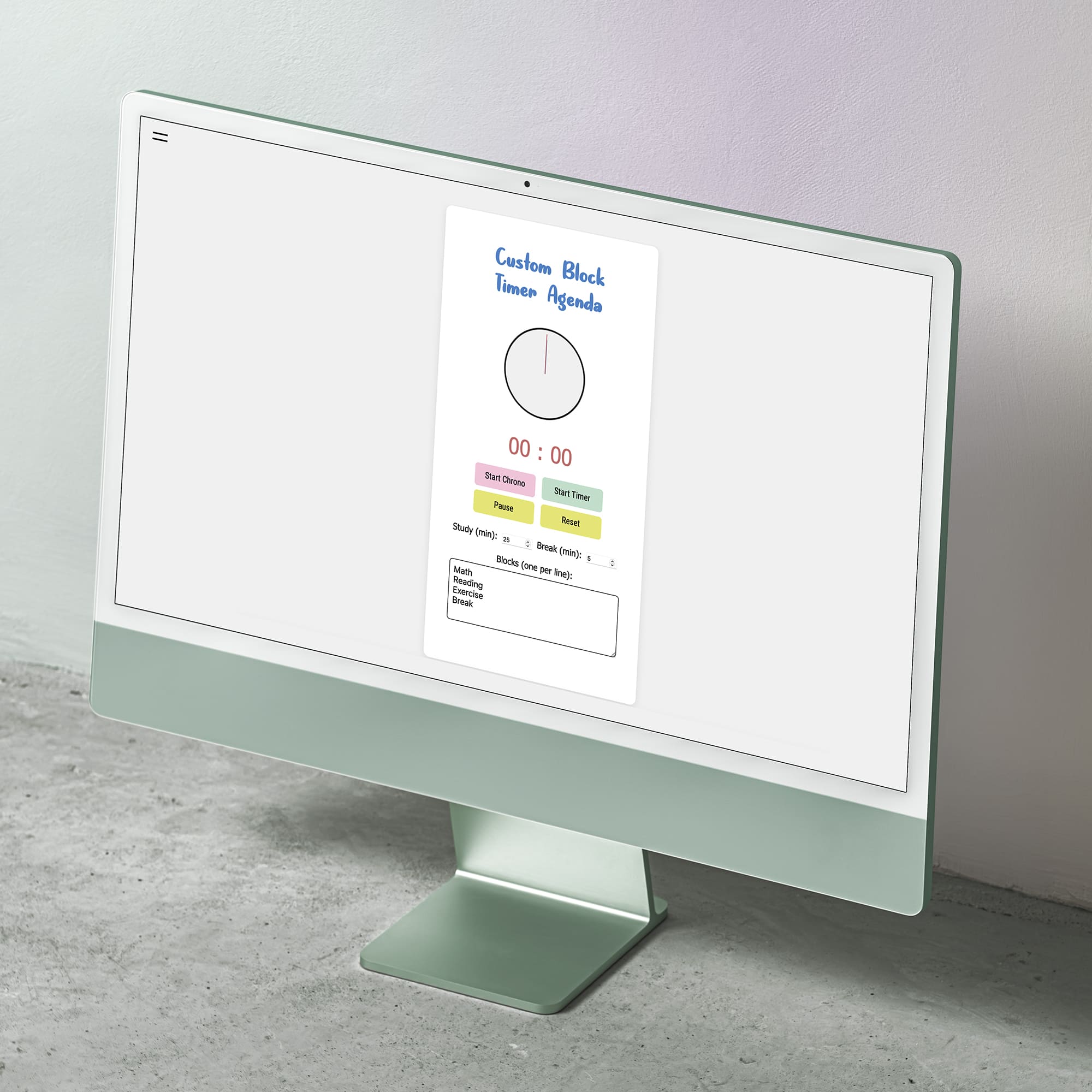 Web improvement project preview